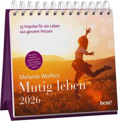 Wochenkalender 2026: Mutig leben