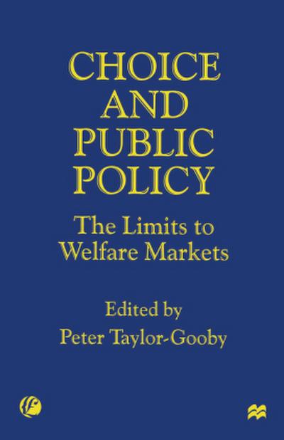 Choice and Public Policy