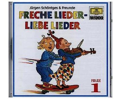 Freche Lieder - Liebe Lieder, 1 Audio-CD. Folge.1