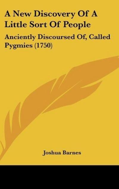 A New Discovery Of A Little Sort Of People