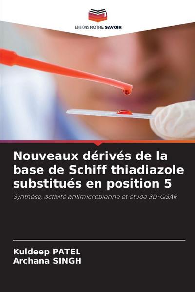 Nouveaux dérivés de la base de Schiff thiadiazole substitués en position 5