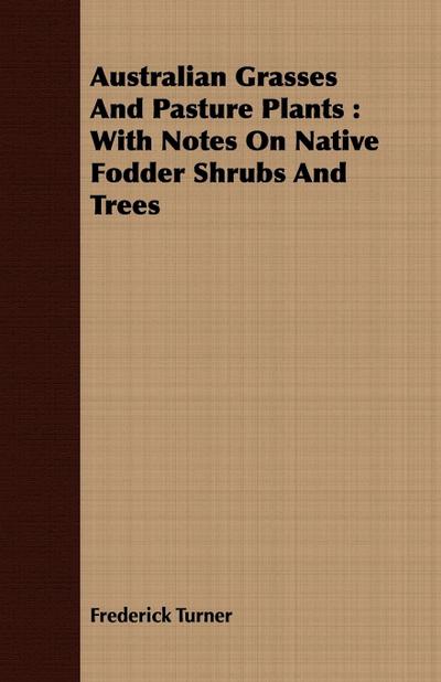 Australian Grasses And Pasture Plants