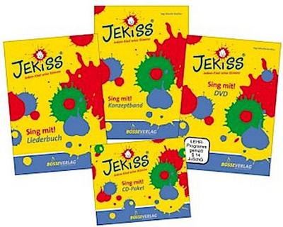 JEKISS - Jedem Kind seine Stimme / Lehrerpaket (Konzeptband, Liederbuch, CD-Paket und DVD), m. 4 Audio-CD, m. 1 Buch, m. 1 Buch, m. 1 DVD-ROM