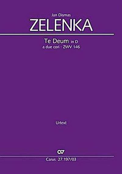 Te Deum in D a due cori (Klavierauszug)