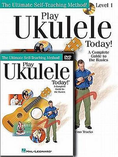 Play Ukulele Today! Beginner’s Pack: Level 1 Book with Online Audio & Video [With CD (Audio) and DVD]