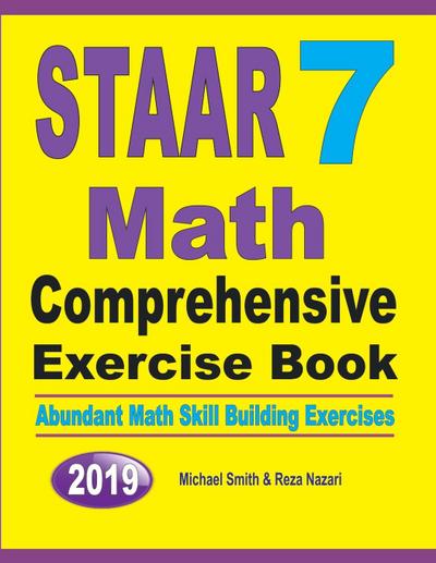 STAAR 7 Math Comprehensive Exercise Book