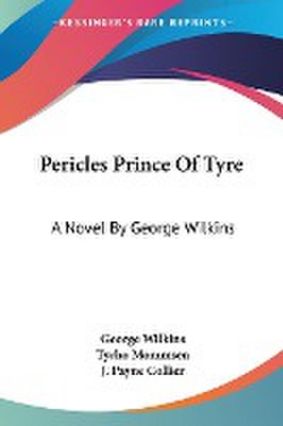 Pericles Prince Of Tyre