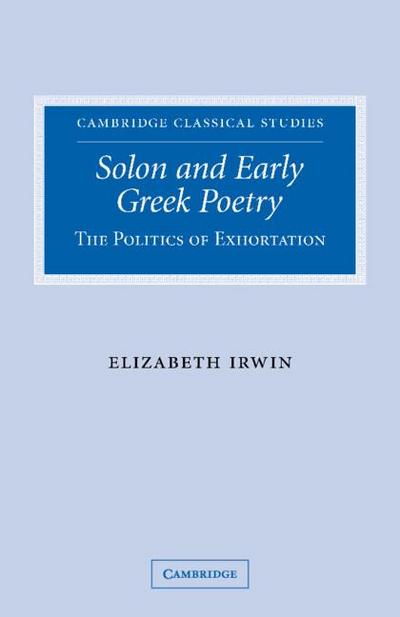 Solon and Early Greek Poetry