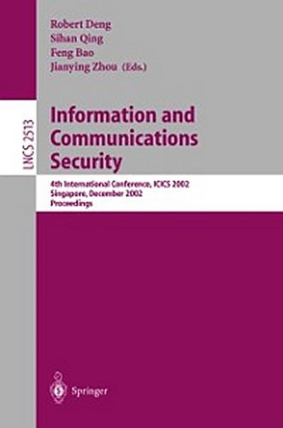 Information and Communications Security