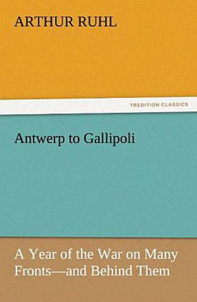 Antwerp to Gallipoli
