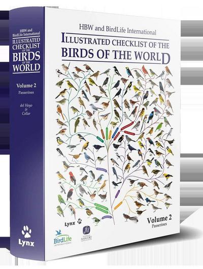 HBW and BirdLife International Illustrated Checklist of the Birds of the World vol.2