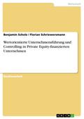 Wertorientierte Unternehmensführung und Controllin