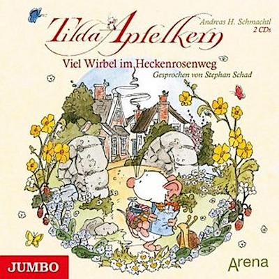 Tilda Apfelkern - Viel Wirbel im Heckenrosenweg, 2 Audio-CDs
