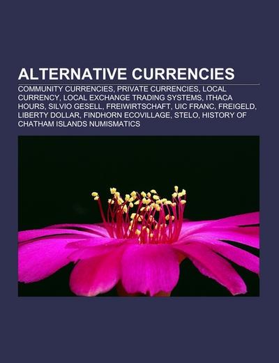 Alternative currencies