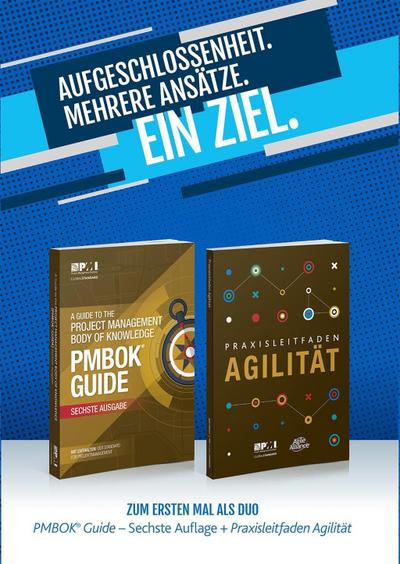 Guide to the Project Management Body of Knowledge (PMBOK(R) Guide-Sixth Edition / Agile Practice Guide Bundle (GERMAN)