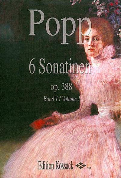 6 Sonatinen op.388 Band 1 (Nr.1-3)für Flöte und Klavier