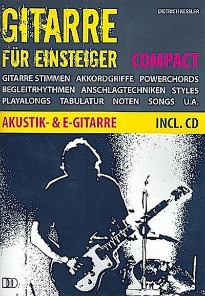 Gitarre für Einsteiger compact (+CD)für Gitarre/Tabulatur
