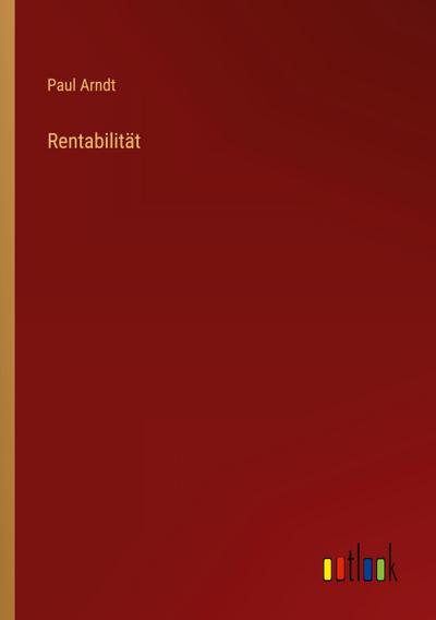 Rentabilität