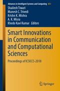 Smart Innovations in Communication and Computation