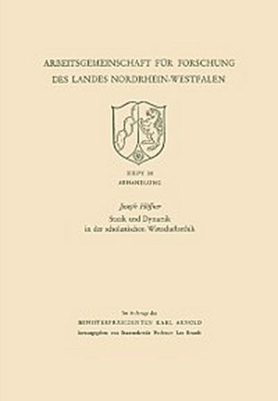 Statik und Dynamik in der scholastischen Wirtschaftsethik