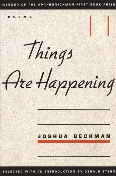 Beckman, J: Things Are Happening