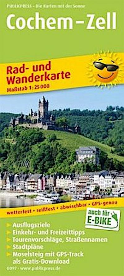 PublicPress Rad- und Wanderkarte Cochem - Zell