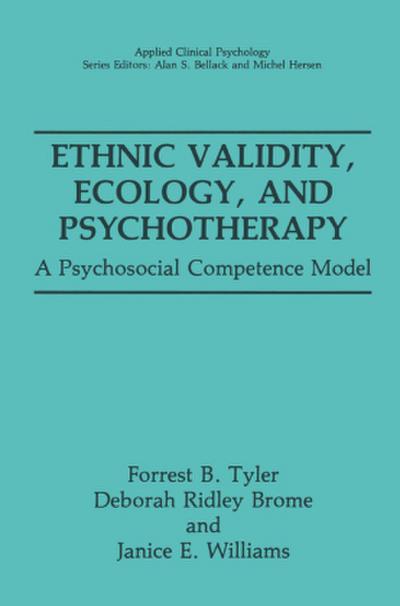 Ethnic Validity, Ecology, and Psychotherapy