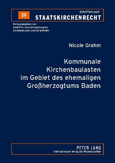 Kommunale Kirchenbaulasten im Gebiet des ehemaligen Großherzogtums Baden