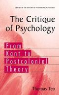 The Critique of Psychology