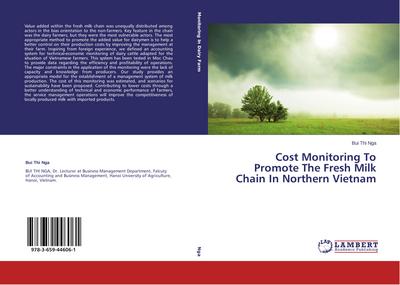 Cost Monitoring To Promote The Fresh Milk Chain In Northern Vietnam