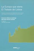 La Europa que viene: el Tratado de Lisboa