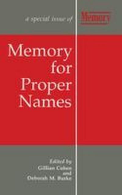 Memory for Proper Names