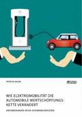 Wie Elektromobilität die automobile Wertschöpfungs