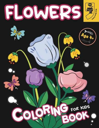 Flower Coloring Book for Kids