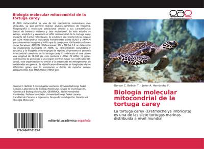 Biología molecular mitocondrial de la tortuga carey