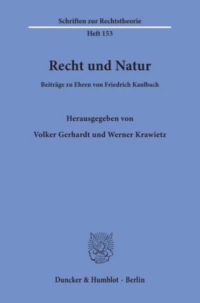 Recht und Natur.