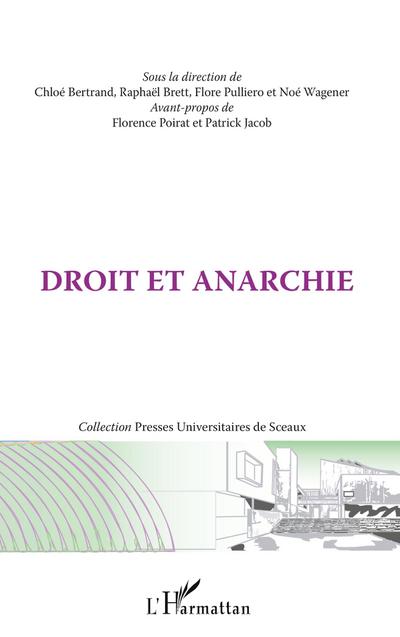 Droit et anarchie