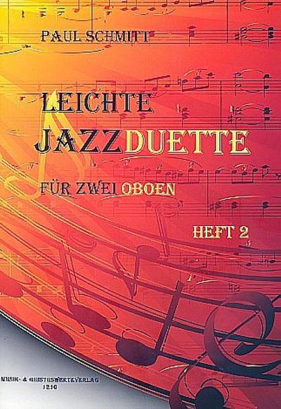 Leichte Jazzduette Band 2für 2 Oboen