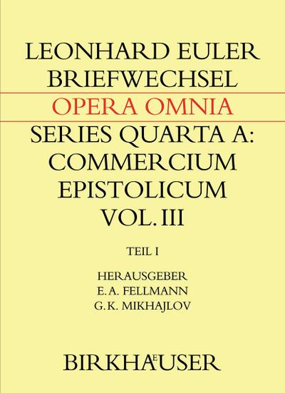 Briefwechsel mit Daniel Bernoulli