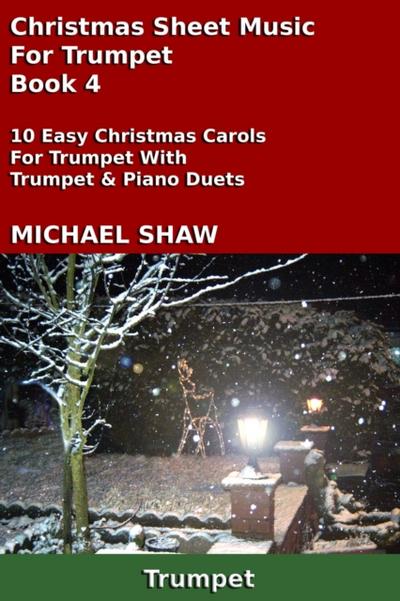 Christmas Sheet Music For Trumpet - Book 4