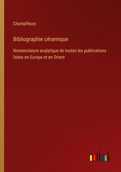 Bibliographie céramique