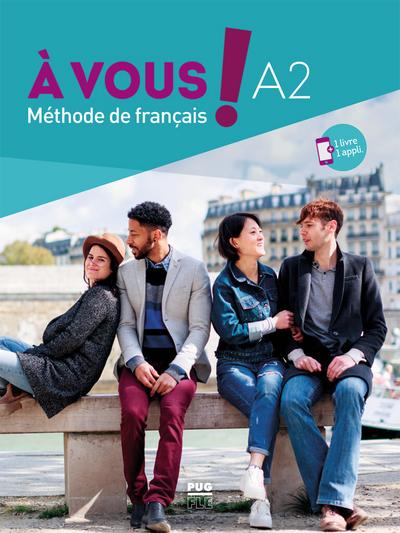 À vous ! A2: Méthode de français / Kurs- und Arbeitsbuch + App