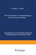 Wissenschaftliche Veröffentlichungen aus den Siemens-Werken