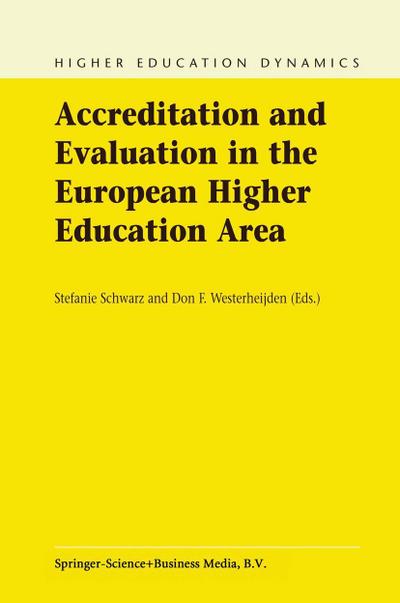Accreditation and Evaluation in the European Higher Education Area