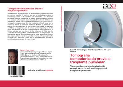 Tomografía computarizada previa al trasplante pulmonar
