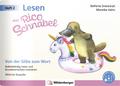 Lesen mit Rico Schnabel, Heft 2: Von der Silbe zum Wort – Silbierte Ausgabe – Selbstständig Lesen und Grundwortschatz trainieren | Selbstlernheft Deutsch 1. Klasse