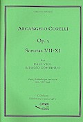 Sonaten op.5 Band 1 (Nr.7-11)für Viola da gamba und Bc