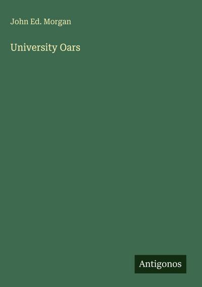 University Oars