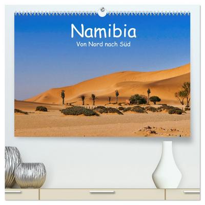Namibia - Von Nord nach Süd (hochwertiger Premium Wandkalender 2026 DIN A2 quer), Kunstdruck in Hochglanz
