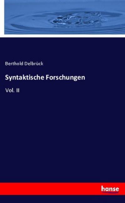 Syntaktische Forschungen